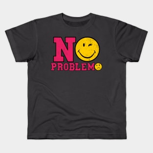 No Problemo Funny Face Kids T-Shirt